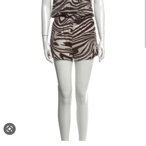 Michael Kors Zebra Print Romper - Picture 1 of 1